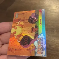 Pokemon TCG #55 Pikachus Vacation Topps The First Movie Card 1999 Rainbow Foil - Image 5