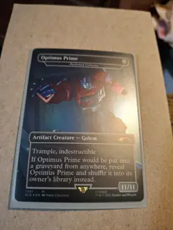 Mtg Optimus Prime Secret Lair - Image 1