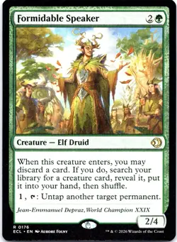 MTG Normal Formidable Speaker R Lorwyn Eclipsed 176 NM - Image 1