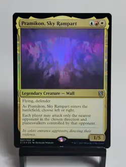 Magic The Gathering - Commander 2019 - Pramikon, Sky Rampart - FOIL - Image 1