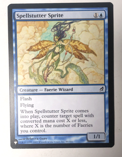Spellstutter Sprite 89/301 The List Lorwyn MTG Magic the Gathering NM - Image 1