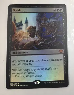 No Mercy #95 Mythic Rare Foil Dominaria Remastered Magic the Gathering MTG - Image 1