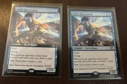 Magic The Gathering Faerie Mastermind Base And Extended Art NM Unplayed - Image 1