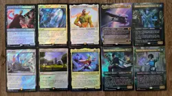 MTG Magic the Gathering Collection Lot 100 Rares/Mythics w/ 10 Foils NM #124 - Image 1