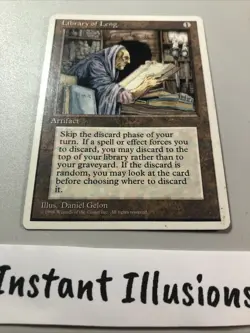 LP Library of Leng Core Set 4th Edition Mtg Tcg - Image 2