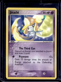 2003-2006 Pokemon Nintendo Black Star Promos Jirachi #021 - Image 1