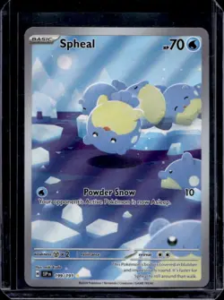 2024 Pokemon SV Surging Sparks SSP EN Spheal #199/191 - Image 1