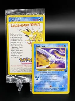 💎 MINT FACTORY SEALED ❄ Black Star Promo Articuno 22 ❄ Vintage WoTC Pokemon - Image 1