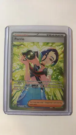 Perrin Twilight Masquerade Special Illustration Pokemon Card 220/167 NM - Image 1