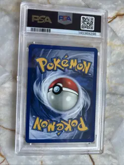 2000 Pokemon Gym Heroes Blaine’s Growlithe 1st Edition No.62 PSA 7 - Image 3