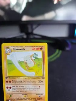 Pokemon Marowak TCG Jungle Card 39/64 Regular Uncommon 1st Edition LP - Image 5