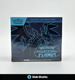 POKEMON TCG MEGA EVOLUTION PHANTASMAL FLAMES SEALED ELITE TRAINER BOX ETB - Image 1