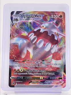 HEATRAN VMAX 2022 POKEMON SWSH ASTRAL RADIANCE RARE HOLO 026/189 Q0847 - Image 1