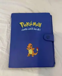 Pokemon Charmander Binder With 46 Cards Inside (220 Capacity) 90’s 99 - Image 1