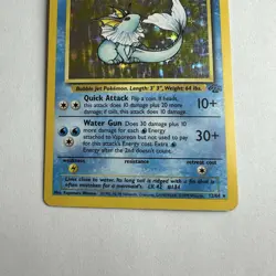 Pokemon TCG Vaporeon 12/64 Jungle Set Unlimited WOTC Holo Rare Lp/mp - Image 2