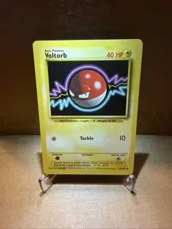 Pokemon TCG Voltorb Base Set 67/102 Regular Unlimited Common LP - Image 1