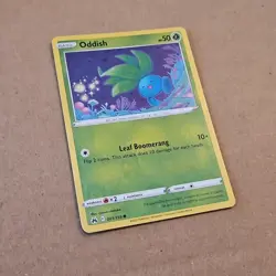 Pokemon Oddish (1/160) 001 Crown Zenith NM REVERSE HOLO Foil TCG CCG - Image 2