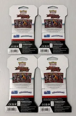 Destined Rivals Sleeved Booster Pack Art Set (4) SV10 Pokemon TCG Sealed - Image 2