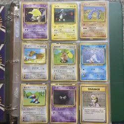 Pokemon Binder Lot Collection Old Backs German French Japanese 1996 Vintage - Image 3