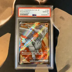 Reshiram ex PSA 10 White Flare 160/086 Japanese Pokemon Gem Mint - Image 1