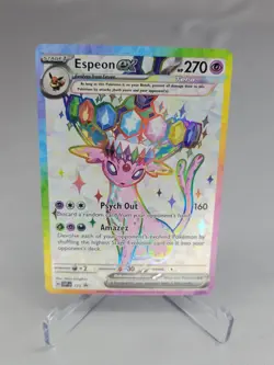 Pokemon Prismatic Evolutions Espeon ex SVP175 Figure Collection Promo #175 2 - Image 1