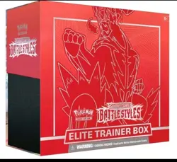 NEW SEALED Pokemon TCG | Battle Styles Red Urshifu Elite Trainer Box (ETB) | - Image 1