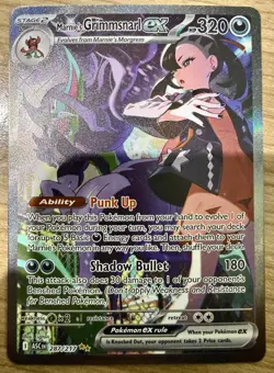 Pokemon TCG Marnie’s Grimmsnarl Ex 287 SIR En ME: Ascended Heroes 2026 NM/Single - Image 1