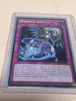Yugioh Dominus Impulse ROTA-EN079 1st Edition Secret Rare NM - Image 1