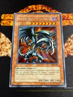 🔥YUGIOH • RED EYES BLACK METAL DRAGON • PRISMATIC SECRET RARE • FMR-001 • VLP🔥 - Image 2
