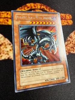 🔥YUGIOH • RED EYES BLACK METAL DRAGON • PRISMATIC SECRET RARE • FMR-001 • VLP🔥 - Image 4