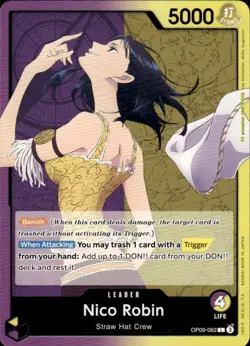 Nico Robin OP09-062 Leader Emperors in the New World One Piece TCG - JC - Image 1