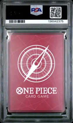 2025 ONE PIECE PROMOS PSA MAGAZINE EXCLUSIVE #001 SHANKS PSA 9 - Image 2