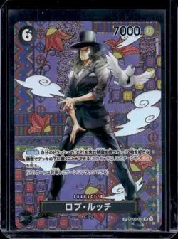 One Piece Card Game Pillars of Strength Rob Lucci Alternate Art #OP03-092 - Image 1