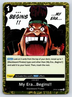 One Piece - OP09-096 - My Era... Begins - Holo R - US Seller - Image 1