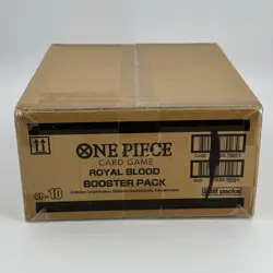 ONE PIECE TCG ROYAL BLOOD OP-10 ENGLISH SEALED BOOSTER BOX CASE - Image 1