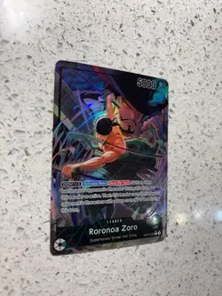 2025 One Piece Legacy of the Master Roronoa Zoro Leader #OP12-020 - Image 2