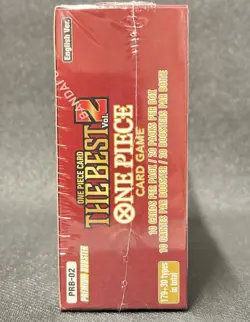 Bandai One Piece TCG The Best Vol.2 PRB-02 Premium Booster Display Box • Sealed - Image 2