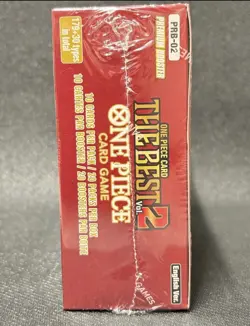 Bandai One Piece TCG The Best Vol.2 PRB-02 Premium Booster Display Box • Sealed - Image 4