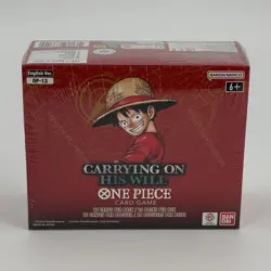 ONE PIECE TCG OP-13 CARRYING ON HIS WILL ENGLISH SEALED BOOSTER BOX - Image 1