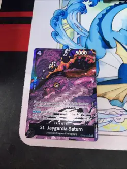 St. Jaygarcia Saturn (Alternate Art) OP13-083 Carrying On His Will Foil - Image 1