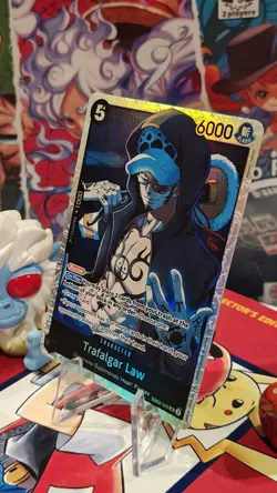 One Piece CCG - Trafalgar Law EB02-045 SR - Extra Booster Anime 25th - NM - Eng. - Image 2