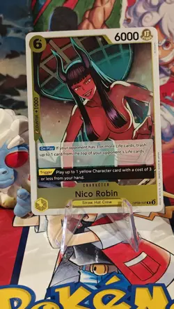 One Piece CCG - Nico Robin OP09-107 R - Emperors in the New World Mint - NM - Image 1