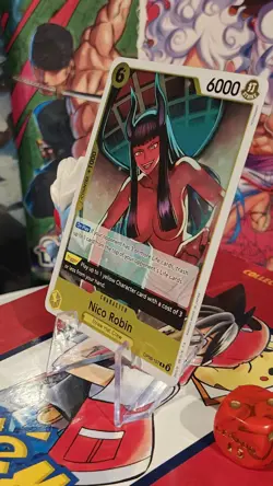 One Piece CCG - Nico Robin OP09-107 R - Emperors in the New World Mint - NM - Image 3
