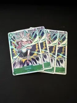 X4 One Piece The Azure Sea’s Seven OP14-EB04 Carrot SR English - Image 1
