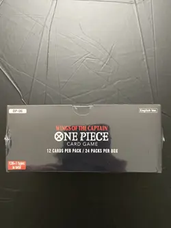 One Piece TCG - Wings of the Captain (OP-06) - Factory Sealed Booster Box - Image 3