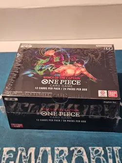 ONE PIECE ENGLISH TCG: WINGS OF THE CAPTAIN (OP06) Booster Box *FACTORY SEALED* - Image 1