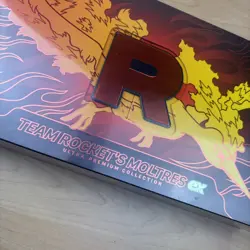 Pokemon Team Rocket's Moltres ex Ultra Premium Collection UPC - Factory Sealed - Image 2