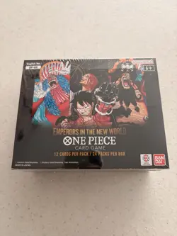 One Piece OP09 Emperors in the New World English Booster Box, SEALED Booster Box - Image 1