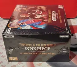 One Piece OP-09 SEALED Booster Box Emperors In The New World - English OP09 - Image 3