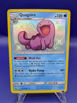 Quagsire SV10/SV94 Hidden Fates: Shiny Vault - Holo Rare - Pokemon TCG 2019 NM - Image 1
